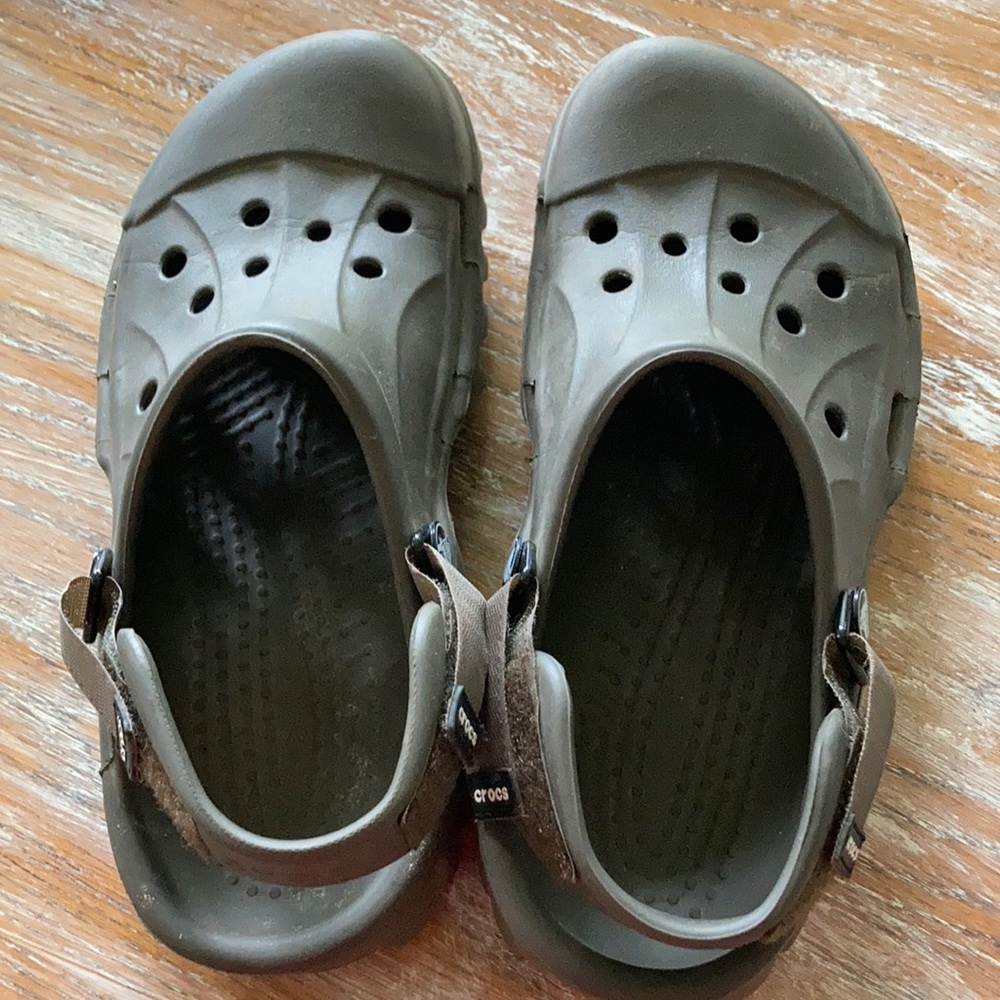 Brown Crocs